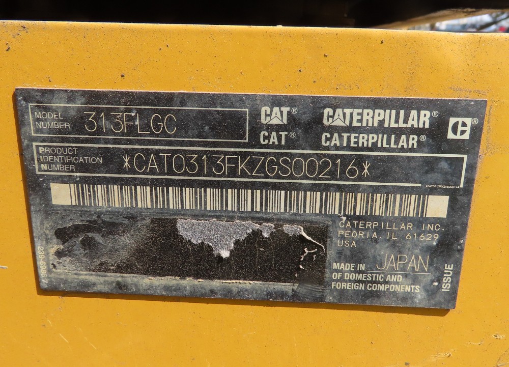 2019 Caterpillar 313FL GC - Image 12