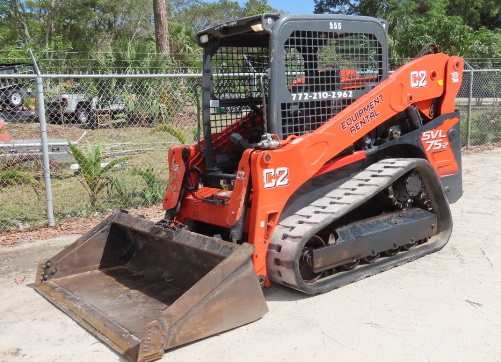 2020 Kubota SVL75-2 Skid Steer Track Loader Aux Hyd Crawler Compact MTL - Image 14