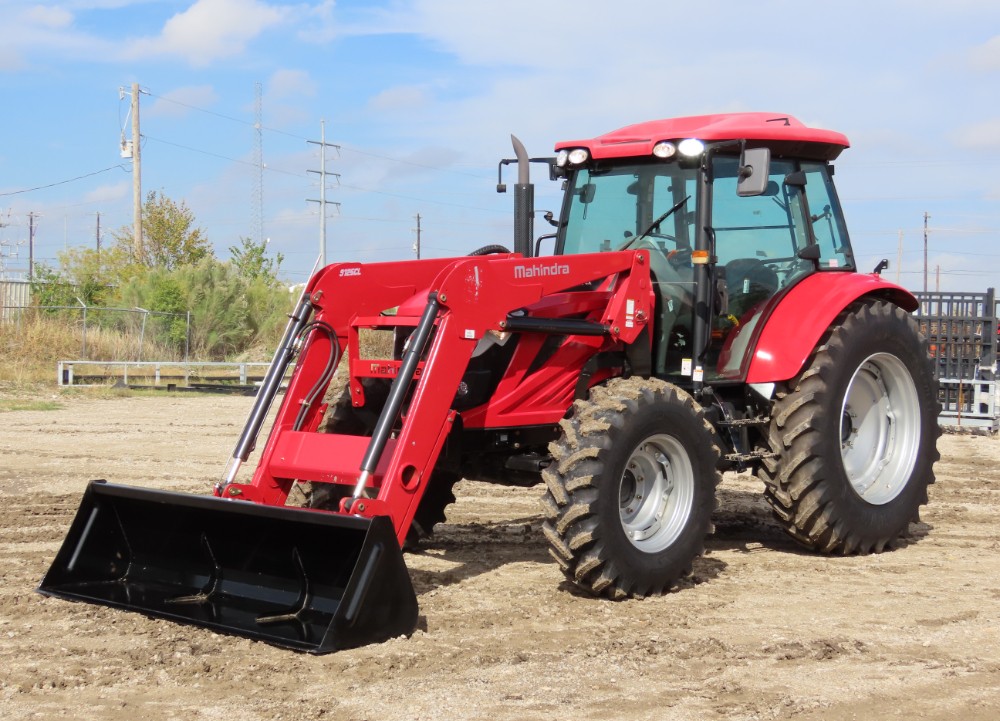 2018 Mahindra 9125P 4WD Front End Loader Utility Ag Farm Tractor - Image 20