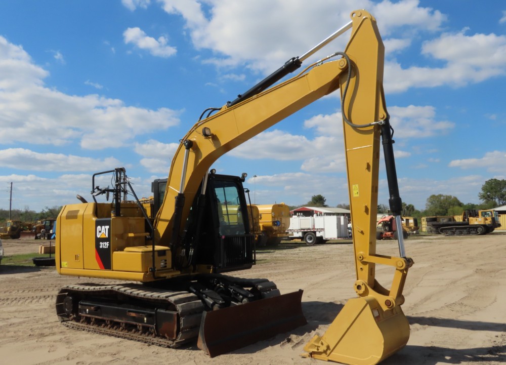 2020 Caterpillar 312F CAT Hydraulic Excavator Trackhoe AC Cab Blade - Image 35