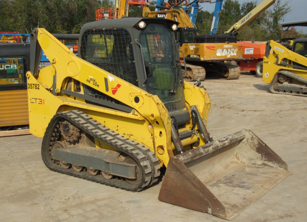 2019 Wacker Neuson ST31 Skid Steer Track Loader Crawler Tractor Cab AC - Image 20