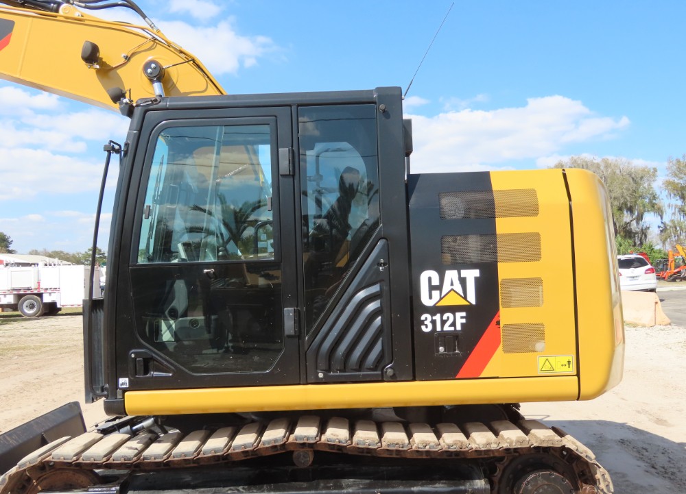 2020 Caterpillar 312F CAT Hydraulic Excavator Trackhoe AC Cab Blade - Image 53