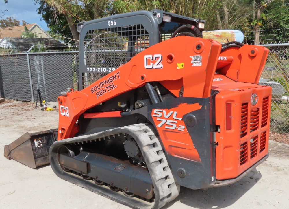 2020 Kubota SVL75-2 Skid Steer Track Loader Aux Hyd Crawler Compact MTL - Image 16