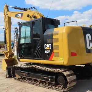 2020 Caterpillar 312F CAT Hydraulic Excavator Trackhoe AC Cab Blade