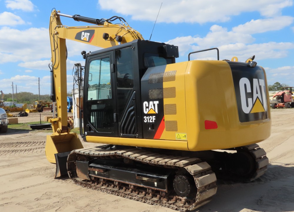 2020 Caterpillar 312F CAT Hydraulic Excavator Trackhoe AC Cab Blade
