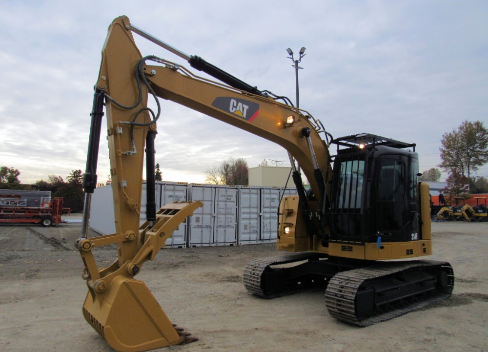 2019 Caterpillar 314F CR Excavator Hydraulic Thumb Trackhoe AC Cab - Image 33