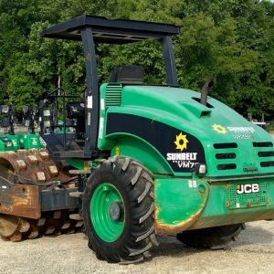 2013 JCB Vibromax VM75PD Pad Foot Single Drum Vibratory Ride On Roller