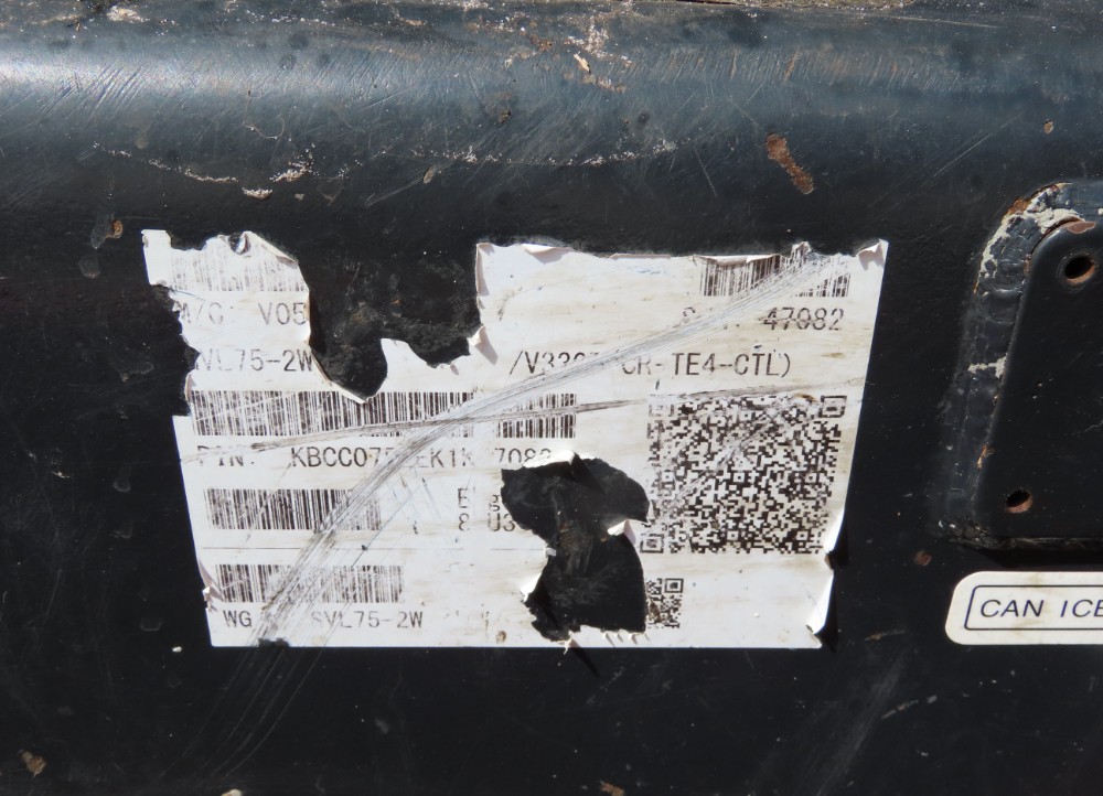 2020 Kubota SVL75-2 Skid Steer Track Loader Aux Hyd Crawler Compact MTL - Image 13