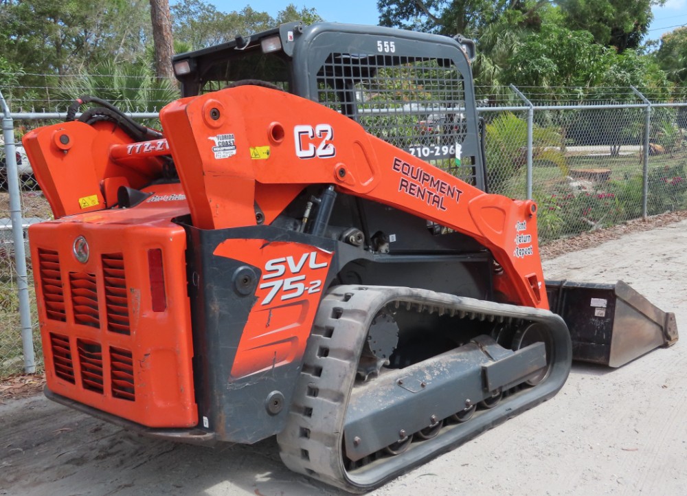 2020 Kubota SVL75-2 Skid Steer Track Loader Aux Hyd Crawler Compact MTL