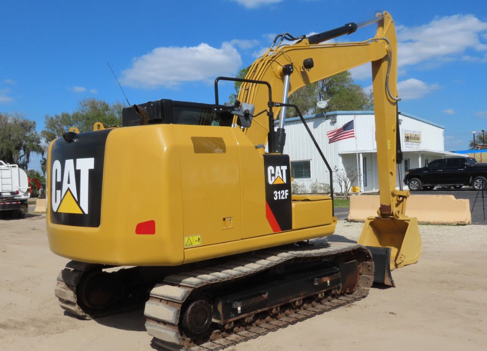 2020 Caterpillar 312F CAT Hydraulic Excavator Trackhoe AC Cab Blade - Image 37