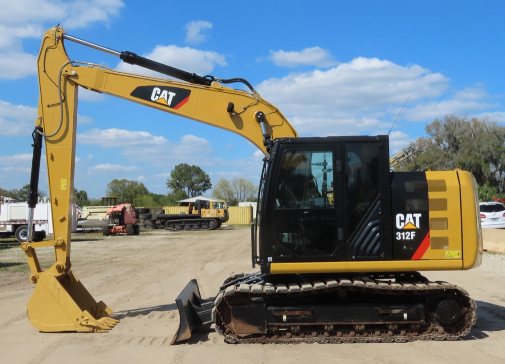 2020 Caterpillar 312F CAT Hydraulic Excavator Trackhoe AC Cab Blade - Image 38