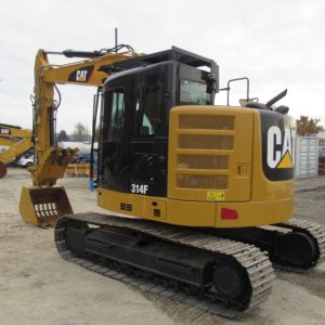 2019 Caterpillar 314F CR Excavator Hydraulic Thumb Trackhoe AC Cab
