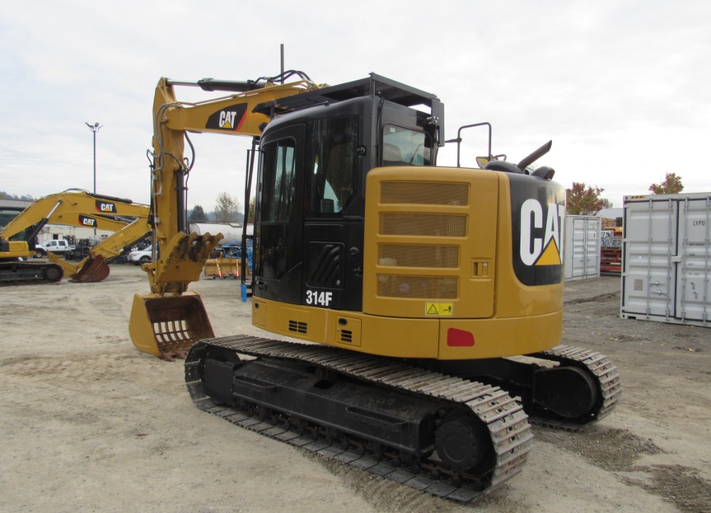 2019 Caterpillar 314F CR Excavator Hydraulic Thumb Trackhoe AC Cab