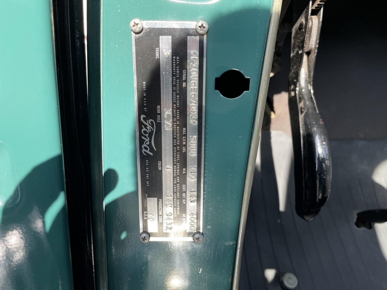 1956 Ford F-100 Pickup - Image 6