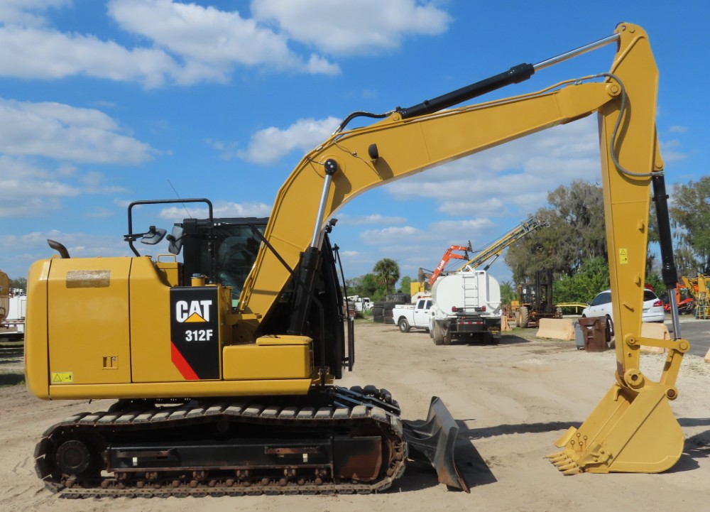 2020 Caterpillar 312F CAT Hydraulic Excavator Trackhoe AC Cab Blade - Image 39