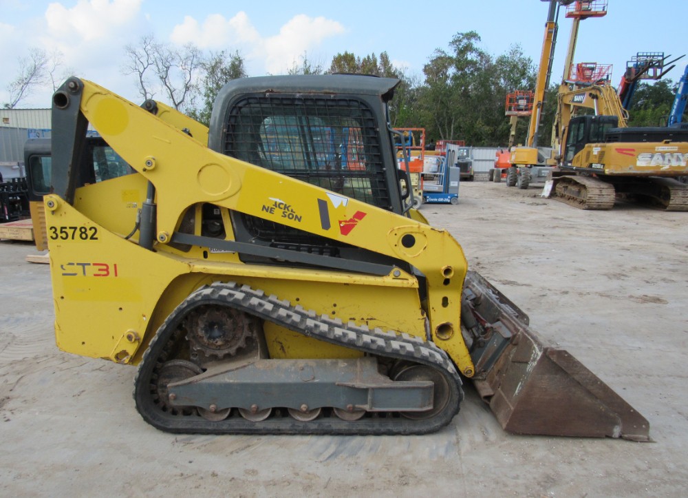 2019 Wacker Neuson ST31 Skid Steer Track Loader Crawler Tractor Cab AC