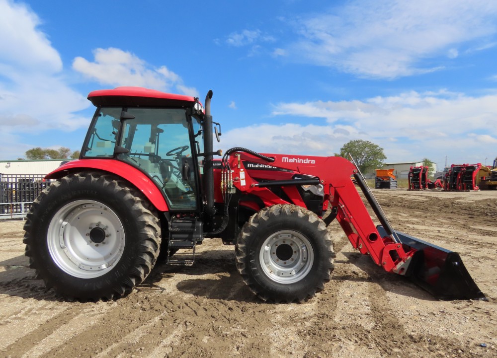 2018 Mahindra 9125P 4WD Front End Loader Utility Ag Farm Tractor