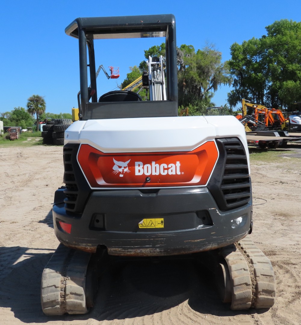 2020 Bobcat E42 Mini Excavator Rubber Tracks Backhoe Aux Hyd Blade - Image 33