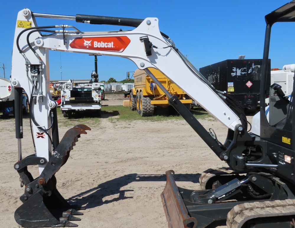2020 Bobcat E42 Mini Excavator Rubber Tracks Backhoe Aux Hyd Blade - Image 34